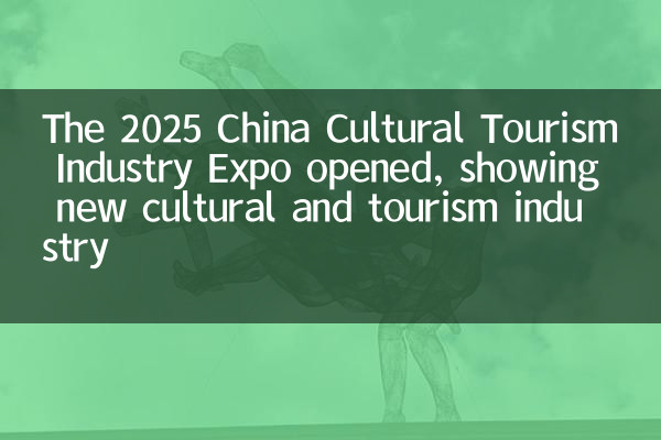 Die China Cultural Tourism Industry Expo 2025 wurde eröffnet und zeigt die neue Kultur- und Tourismusbranche