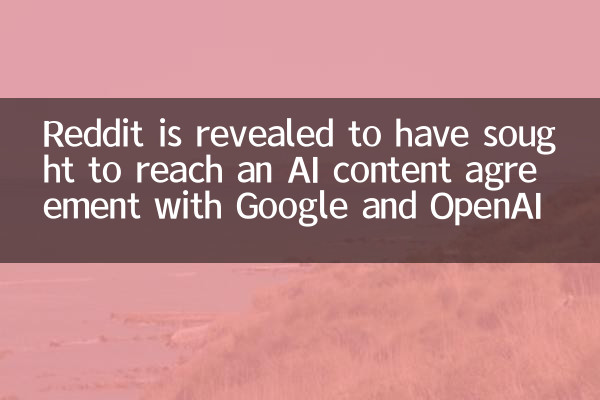 Es wird offenbart, dass Reddit versucht hat, mit Google und OpenAI eine KI -Inhaltsvereinbarung zu treffen