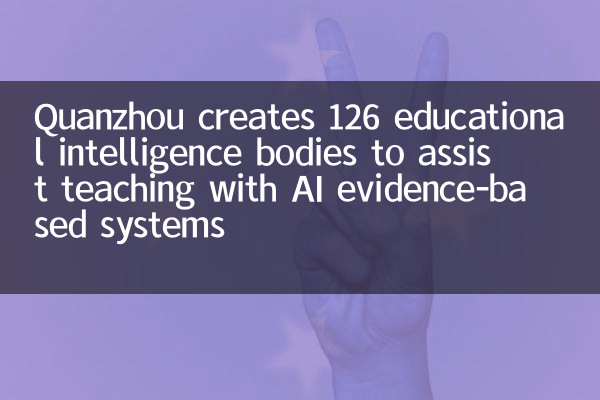 Quanzhou schafft 126 Pädagogische Intelligenzbehörden, um das Unterrichten mit evidenzbasierten KI-Systemen zu unterstützen