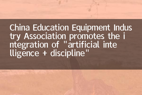 Die China Education Equipment Industry Association fördert die Integration von 